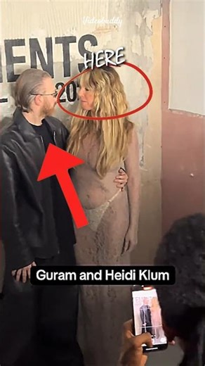 Guram Gvasalia & Heidi Klum Take Chance To Have Conversation At Event🔥