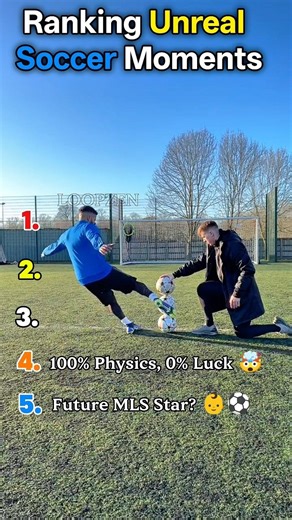 Ranking the Most Unreal Soccer Moments 😳 #shorts #fyp #viral #soccer #unreal #caughtoncamera