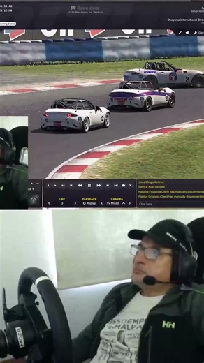 Three MX-5s Nose to Tail at Okayama 🏎️ | iRacing