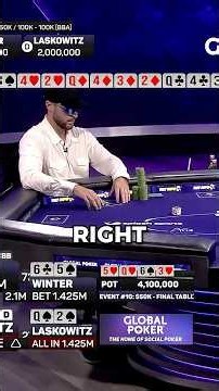 SEAN WINTER WINS $620,000 AT 2026 POKER MASTERS!