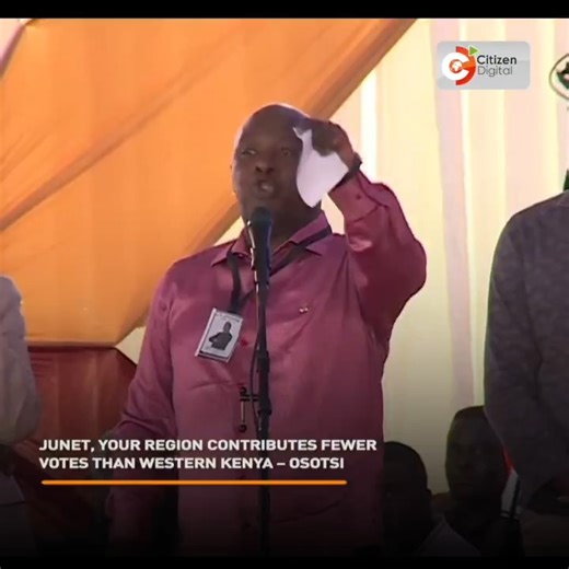Junet, your region contributes fewer votes than Western Kenya – Osotsi | Citizen TV Kenya