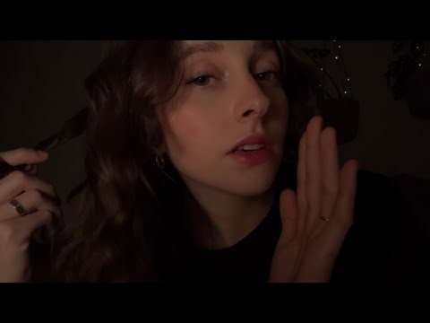 ASMR for people who need sleep NOW (slow mouth sounds, whispers, hair play, personal attention…)
