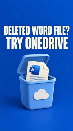 Recover a Deleted Word Document from the OneDrive Recycle Bin