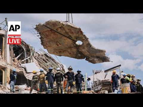 LIVE: Search and rescue operations continue after Colombia earthquake