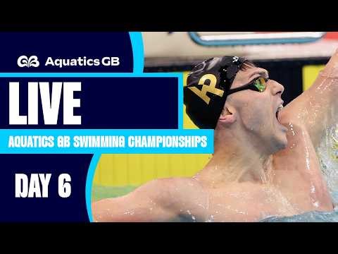 LIVE SWIMMING FINALS | Day Six (19th April) | Aquatics GB Swimming Championships 2026