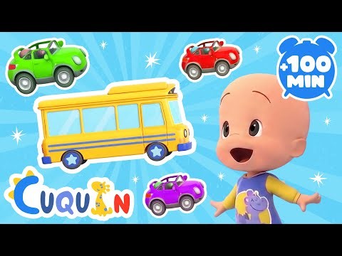 Learn Vehicles for Kids 🚗🎶✨ Educational Videos & Nursery Rhymes with Cuquin