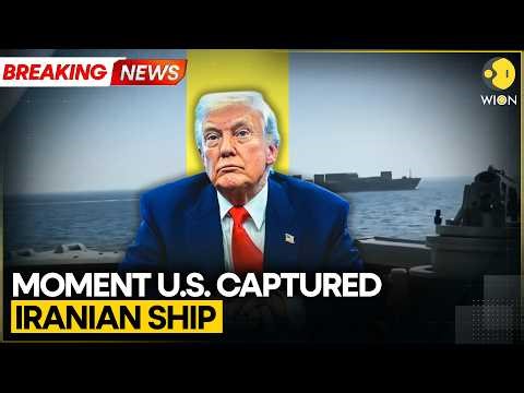 US-Iran War: US CENTCOM Releases Video of Iranian Vessel Capture in Hormuz | WION BREAKING