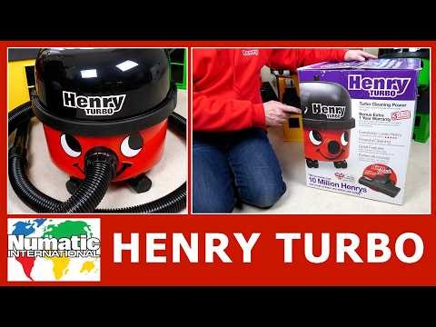Numatic HVT 160 Henry Turbo Vacuum Cleaner Unboxing & Review