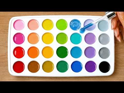 GENIUS! Oddly Satisfying Color Mixing You Can Try Today!