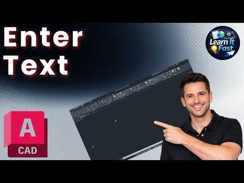 How to Enter Text in AutoCAD (2026 Updated)