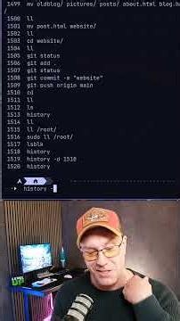 Master the #Linux History Command in 2 Minutes⏱️