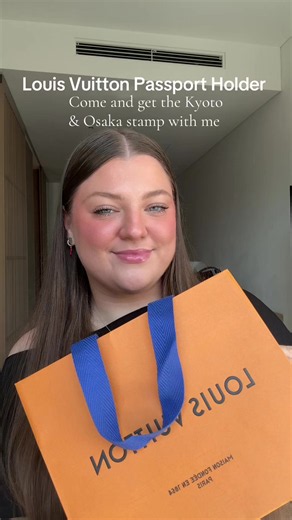 Louis Vuitton Passport Holder: Kyoto & Osaka Stamp Collection