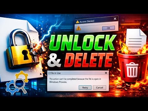 LockHunter Demo: Unlock, Delete, Copy or Rename Locked Files in Windows
