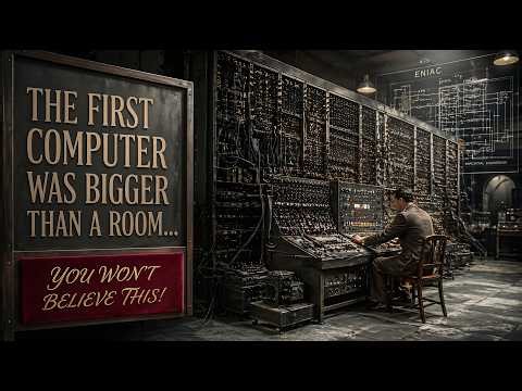 The First Computer Was Bigger Than a Room… You Won’t Believe This!