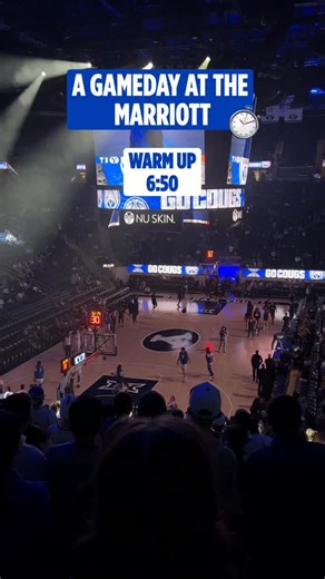 nothing better than an evening at the Marriott Center 🙂‍↕️ | BYU Basketball