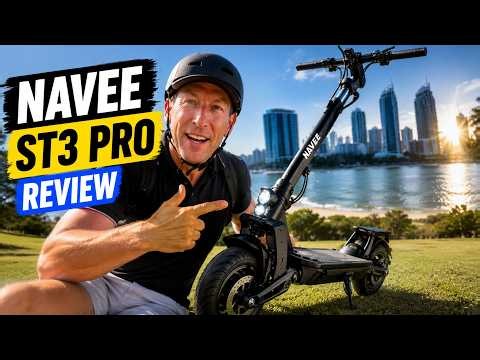 NAVEE ST3 Pro Review — The Best Electric Scooter I've Ridden? | Real Gold Coast Test