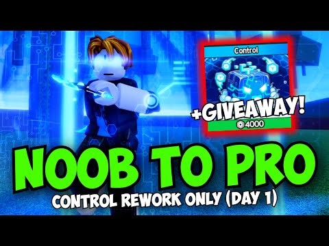 Noob to Pro With CONTROL FRUIT REWORK! (+Giveaway & Showcase) | DAY 1