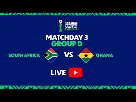 South Africa vs Ghana - U-17 Africa Cup Of Nations l Matchday 3