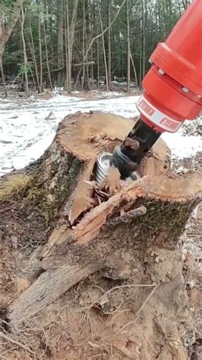 Stomp Driller in Action! Smart Ground Drilling Technique #shorts