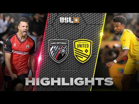 3.21.2026 | San Antonio FC vs. New Mexico United - Game Highlights