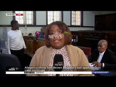 Alleged political fixer Brown Mogotsi's bail application case continues