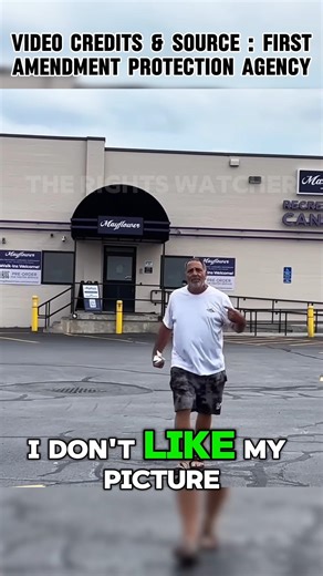 Man Approaches Auditor Aggressively but Backs Off Fast #karen #firstamendmentaudit