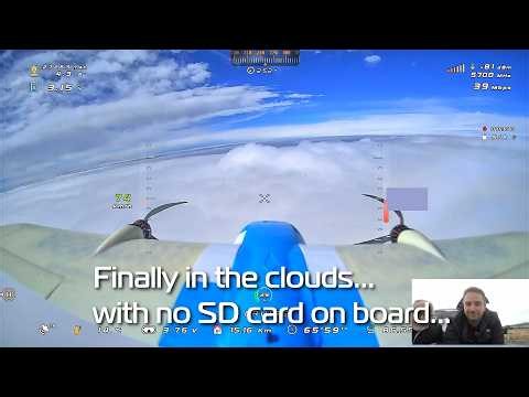 Titan Dynamics Tornado V2 - first cloud chase, personal altitude record by 1 meter!