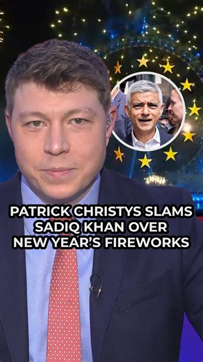 Patrick Christys has slammed Sadiq Khan, hitting out at the Mayor Of London's use of New Year's fireworks to push his own political agenda. Speaking on GB News, the host said: "Sadiq Khan can keep trying to gaslight us about how London is a multicultural success story... Nobody's buying it anymore." | GB News