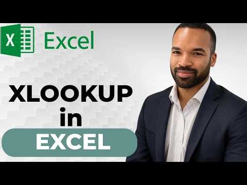 How to Use XLOOKUP in Excel For Beginners - 2026 Guide