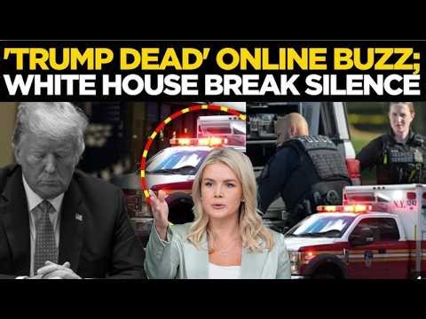 LIVE | 'Trump Health Scare'': White House BREAKS SILENCE On Trump Health Rumours Amid Online Storm