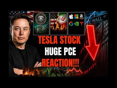 🚨 TESLA STOCK HUGE PCE REACTION! TSLA, SPY, QQQ, ES, NQ, NVDA, AAPL, META BTC Predictions! 🚀
