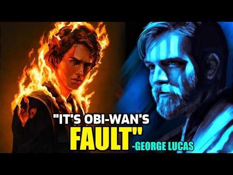Why George Lucas BLAMES Obi-Wan For Creating Darth Vader 