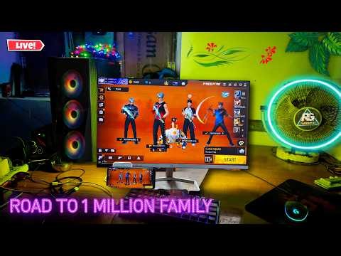 RG GAMERZ PC Live 👍Jaldi se Aa Jao Guys Live Aa Gaya Hu🔥GARENA FREE FIRE 💖 #freefire #fflive