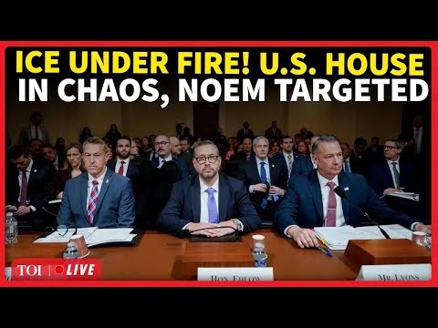 LIVE: Top ICE & Border Officials Grilled By U.S. Senators Over 'BLOODY PHASE' Under Noem
