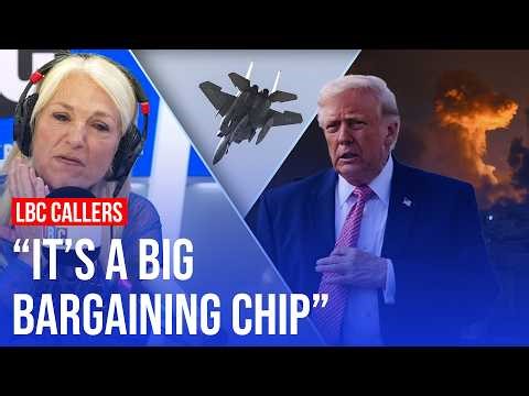 What will Trump do if Iran captures US pilot? LBC callers debate