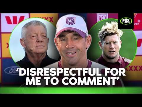 Billy responds to Gus’ claim that Grant is a ‘CHEAT’ ahead of Origin Decider 😳| Press Conference