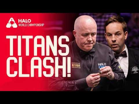 HUGE ROUND ONE CLASH! | John Higgins vs Ali Carter | Halo World Championship 2026