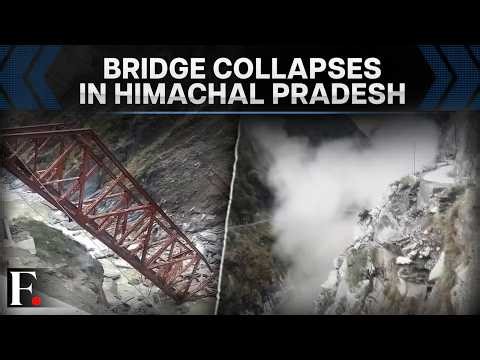 Himachal Pradesh: Under-Construction Bridge Collapses After Landslide | N18G