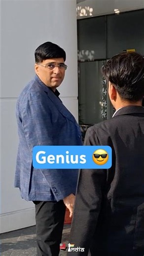 Vishy Anand is a Genius 😎🔥 #chess #vishyanand