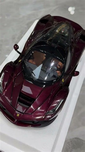 Unboxing BBR 1:18 LaFerrari Alloy Model Car in Ruby Red | 1:18 Scale Model Cars #carcollection