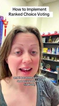 How to Implement Ranked Choice Voting in your State