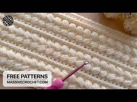 ONE-OF-A-KIND & VERY EASY Crochet Pattern for Beginners!⚡️LOVELY Stitch for Baby Blanket & Bag