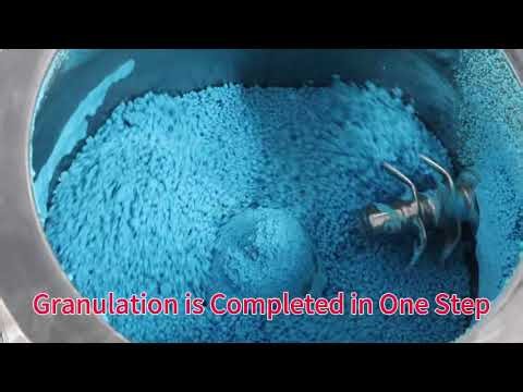 High Speed Wet Granulator | Uniform Powder Granulation for Pharmaceutical Production | Rich Packing