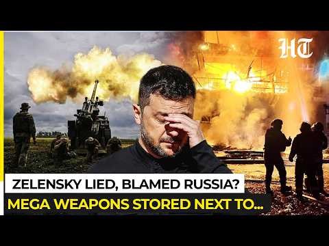 What Zelensky Just Admitted! Was Ukraine Storing Weapons in...? Russia Exposes Scandal, Stuns NATO