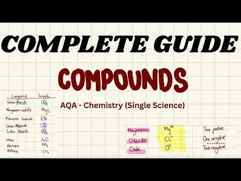Compounds & Chemical Formulae MASTERCLASS - AQA GCSE Chemistry (single science)