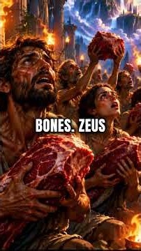 Prometheus Tricked Zeus into Taking Bones - How Humans Got Fire#Greek myths.