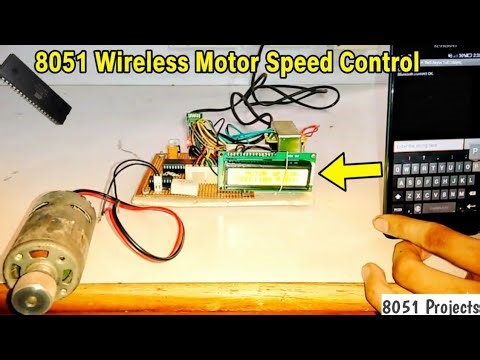 Speed Control Of DC Motor Using 8051 Microcontroller 