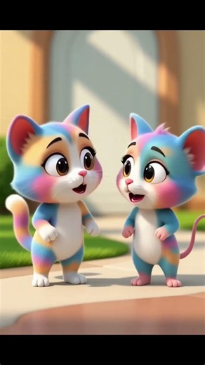 Funny Prank Between Cat & Mouse 🐱🐭 #shorts #short #aivideo