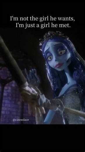 ÀB on Instagram: "🖤 Interesting Fact: Corpse Bride (2005) — Tim Burton chose stop-motion animation to give the film its signature gothic beauty. Interestingly, the world of the dead is shown in vibrant colors, while the world of the living appears dull and grey — symbolizing how love and freedom exist where least expected. This contrast is what makes Corpse Bride one of the most poetic love stories ever told. . . . . . #corpsebride #timburton #stopmotion #animatedmovie #gothicromance"