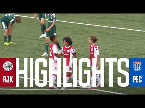 Beauties from Benyahia 🌟 | Highlights Ajax O14 - PEC Zwolle O14
